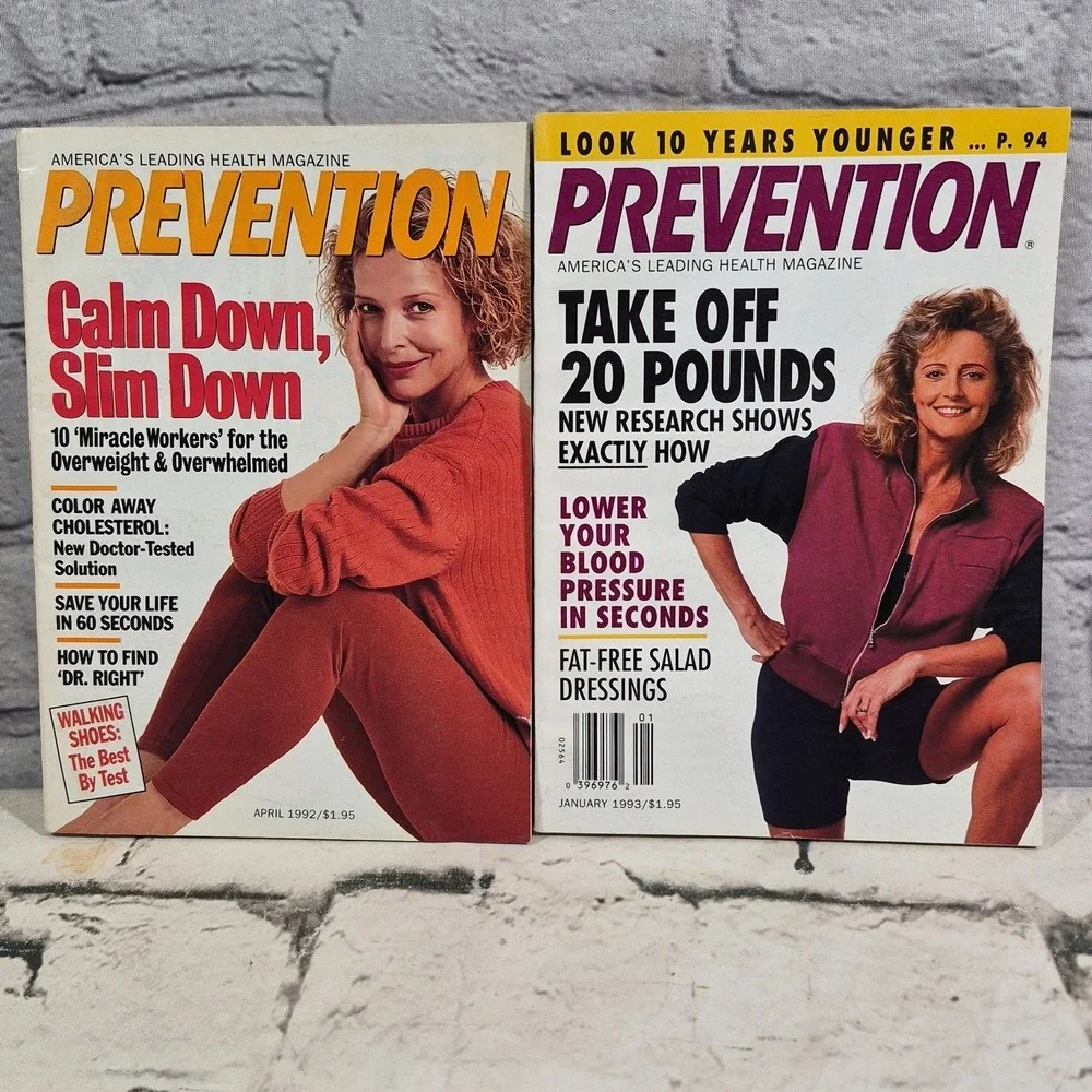 Prevention Magazine Lot Of 10 Vintage 90's